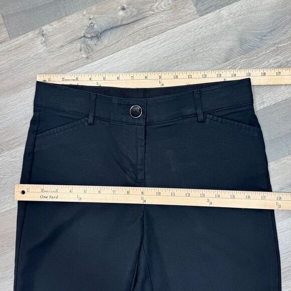 Counterparts Petite Flat Front Stretch Bermuda Walking Shorts Black 4P - Picture 9 of 12